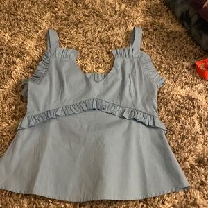 never a wall flower tank top